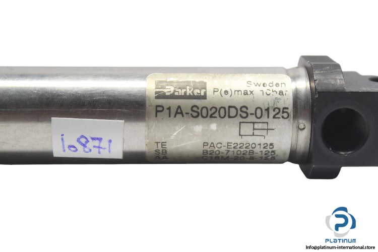 parker-P1A-S020DS-0125-pneumatic-cylinder(used)-1