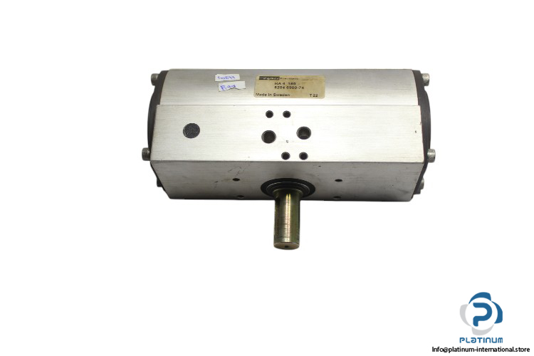 parker-RA4-180-pneumatic-rotary-rack-cylinder(used)-1