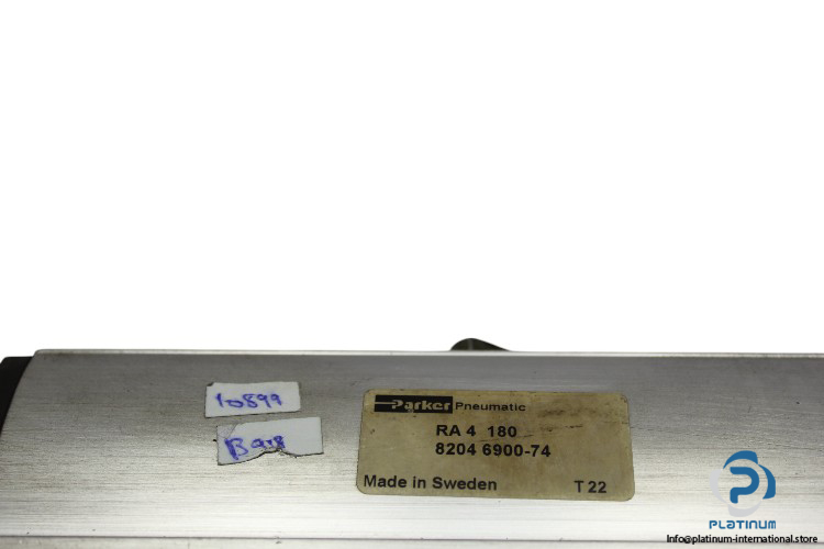 parker-RA4-180-pneumatic-rotary-rack-cylinder(used)-2