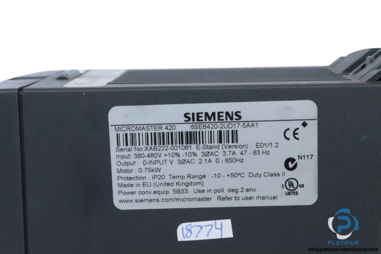 siemens-6SE64202UD175AA1-micromaster-420-(used)-3