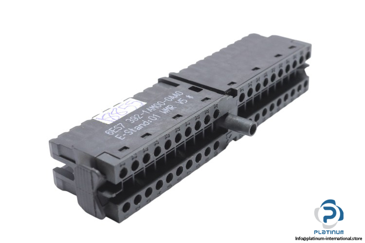 siemens-6ES7-392-1AM00-0AA0-WMR-V5-front-connector-(used)