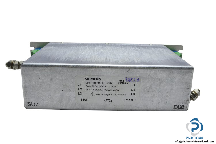 siemens-6SL3203-0BE25-0AA0-emc-filter-(used)-1