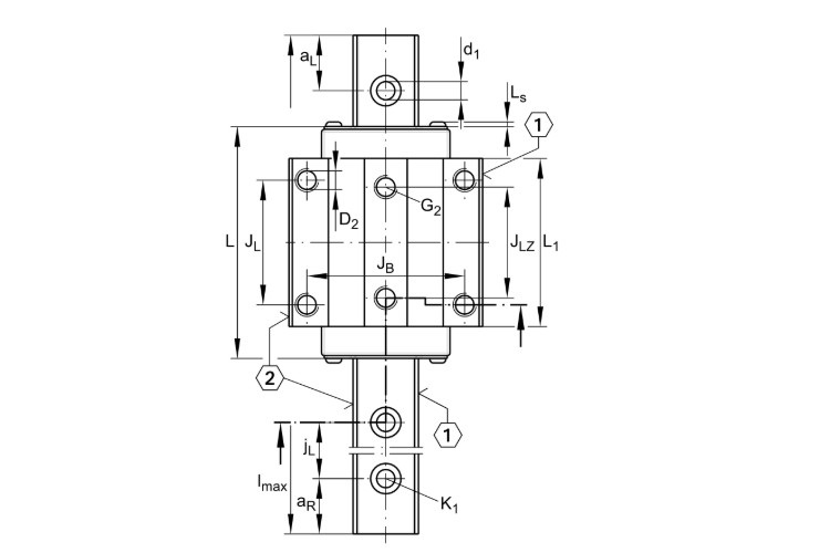 ina-KWVE25-B-220_910_220-V2-G3-linear-recirculating-ball-bearing-new-carton-3