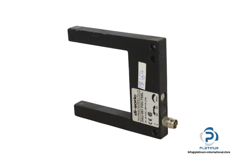 di-soric-OGU-051-P3K-TSSL-fork-light-barrier-(used)