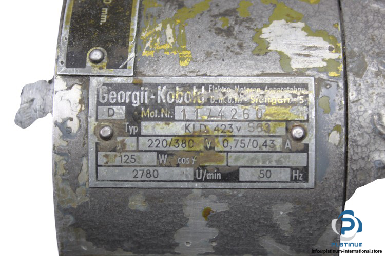 georgii-kobold-KLD-423V-S63-gear-motor(used)-2