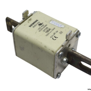 Siemens 3NE3 224 NH1 AR 160A 1000VAC LV HRC Fuse Link