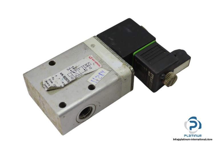 Herion-8020750-single-solenoid-valve-with-coil(used)