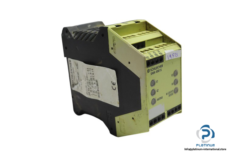 schleicher-SNM-4001S-safety-relay-(used)
