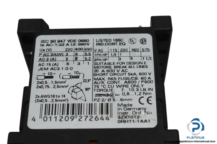 siemens-3RT1016-1AB01-power-contactor-(used)-2