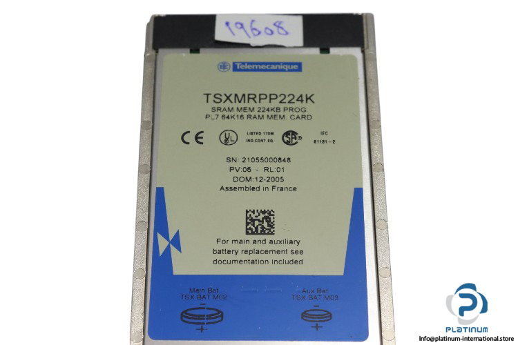 telemecanique-TSXMRPP224K-memory-extension-(used)-1
