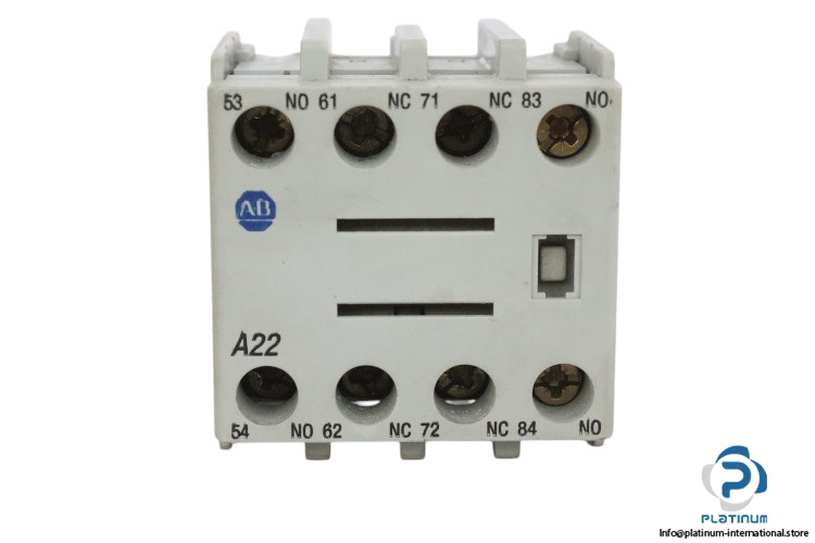 allen-bradley-100-FA22-auxiliary-contact-block-(used)-1