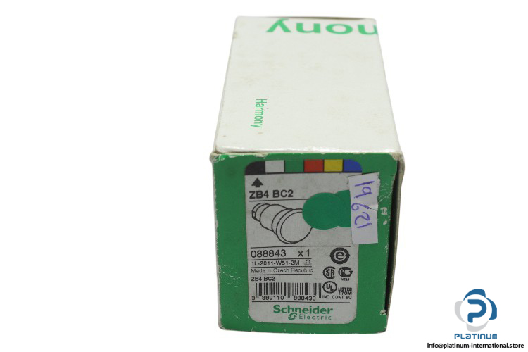 schneider-ZB4-BC2-head-for-non-illuminated-push-button-new-1