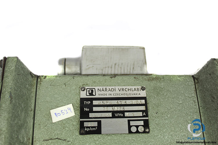 Naradi-vrchlabi-RSPE-4315-310A-solenoid-operated-directional-valve(used)-1