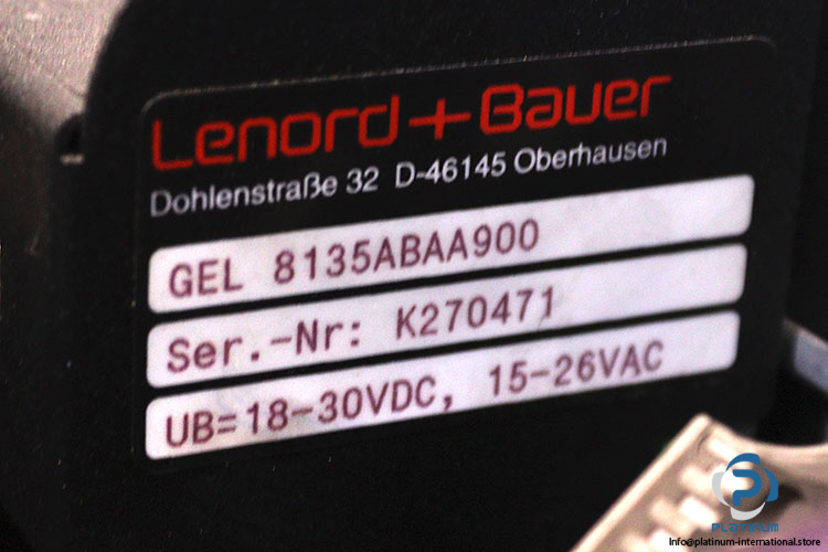 lenord-bauer-GEL-8135ABAA900-eco-controller-(used)-1