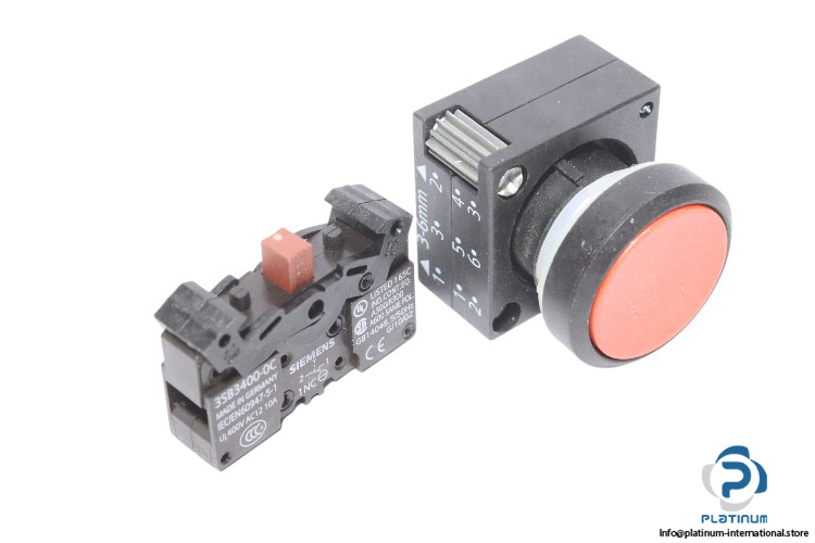 siemens-3SB3-203-0AA21-push-button-(new)