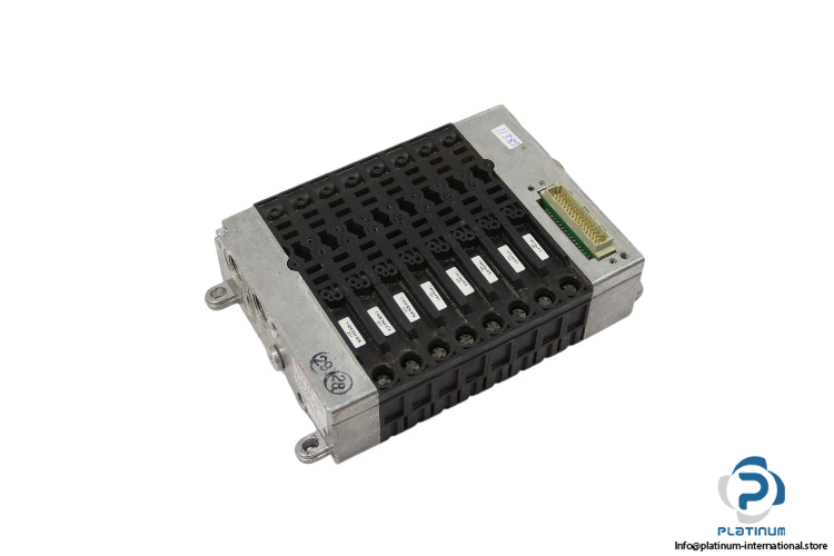 rexroth-R-480-296-754-manifold-solenoid-block-with-8-modules-(used)