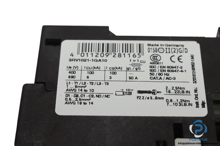 siemens-3RV1021-1GA10-circuit-breaker-used-3