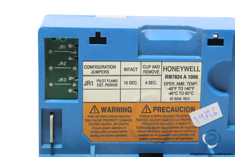 honeywell-RM7824-A-1006-burner-controller-used-7