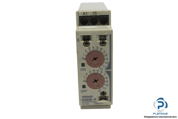 omron-H3DE-F-solid-state-twin-timer-used-1