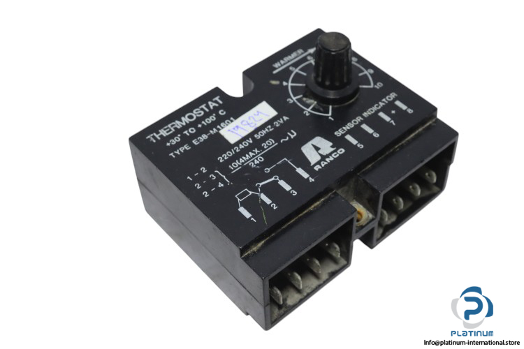 ranco-E38-M1601-temperature-controller-used