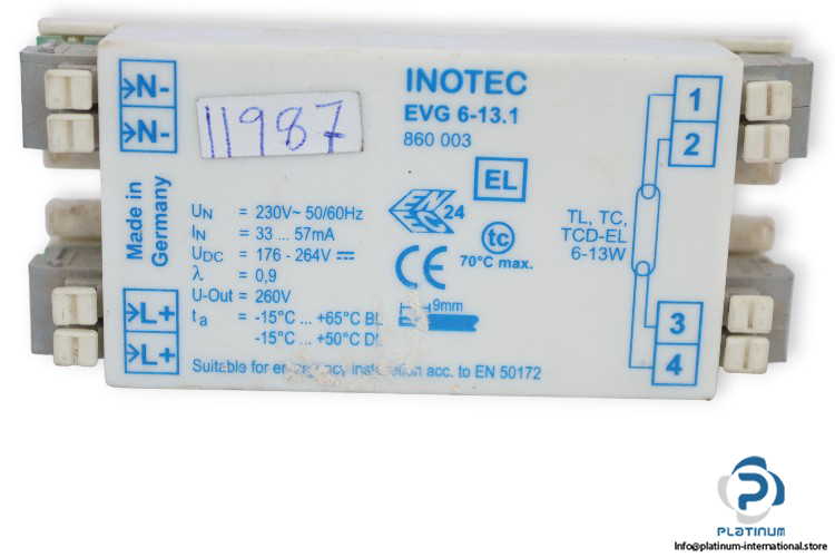 inotec-EVG-6-13.1-electronic-ballast-(New)-1