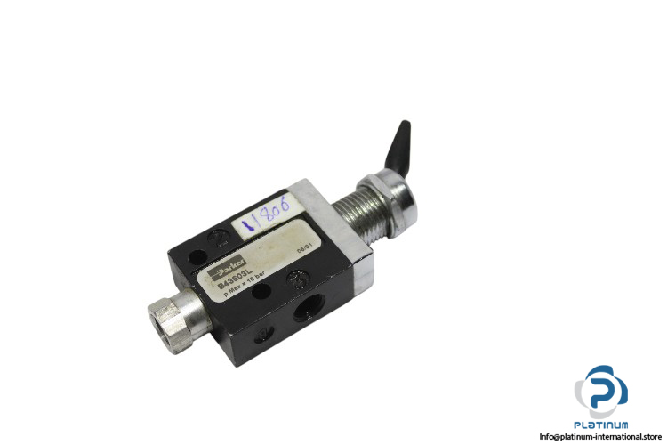 Parker-B43603L-manual-valve(used)