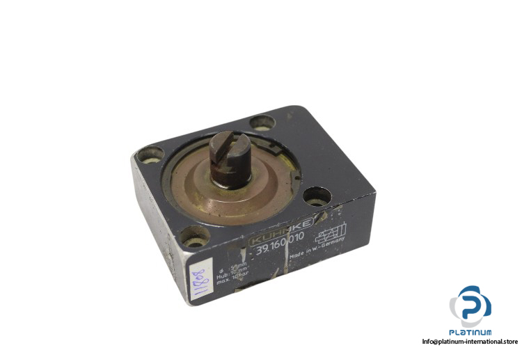 Kuhnke-39.160.010-clamping-cylinder(used)