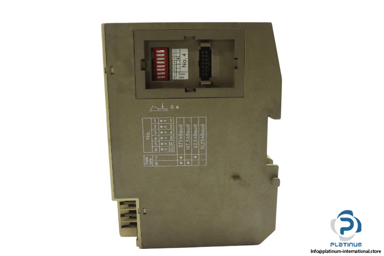 siemens-6ES5-318-8MA12-connection-318-for-et-100u-with-connector-plug-(used)-2