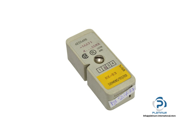 siemens-6ES5498-1AA71-analog-input-module-(used)