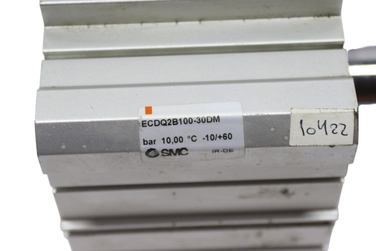 smc-ECDQ2B100-30DM-double-acting-compact-cylinder-(used)-1