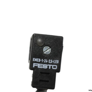 Festo KMEB-1-24-2.5-LED Plug Socket With Cable