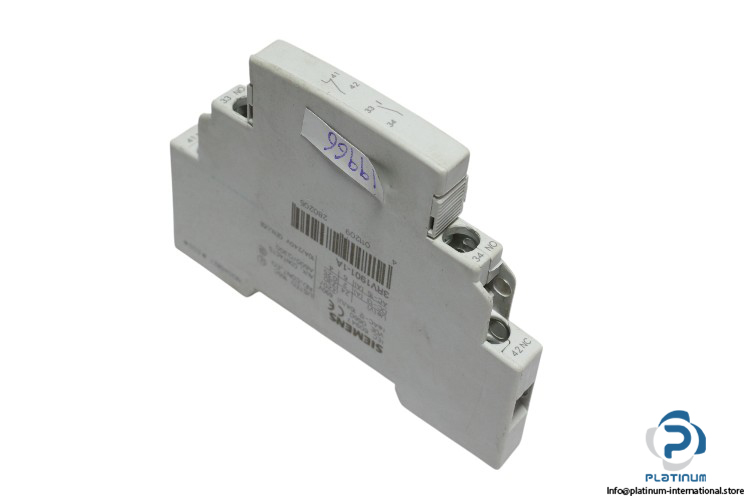 siemens-3RV1901-1A-auxiliary-contact-block-used