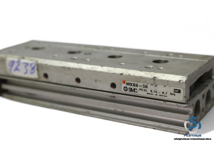 smc-MXS8-50-dual-rod-guided-cylinder-(Used)-1