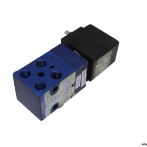 festo-3740-single-solenoid-valve-with-coil-(used)