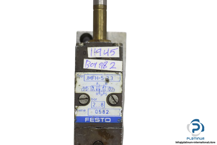 festo-JMFH-5-3.3-double-solenoid-control-valve-(Used)-2