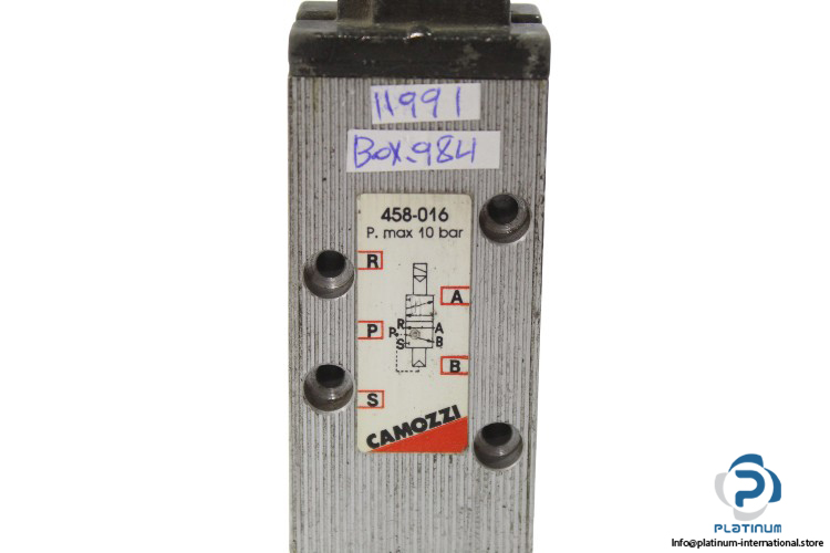 camozzi-458-016-single-solenoid-valve-(Used)-3