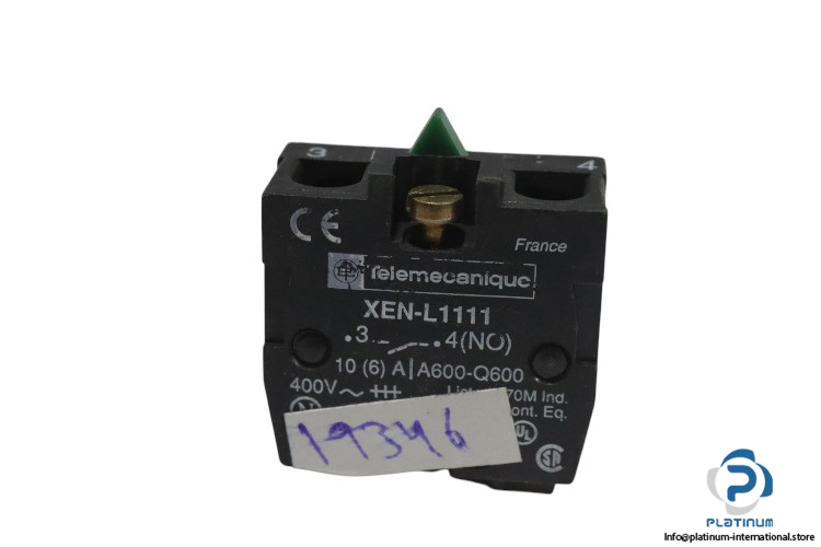 elemecaniquc-XEN-L1111-spring-return-contact-block(used)-1