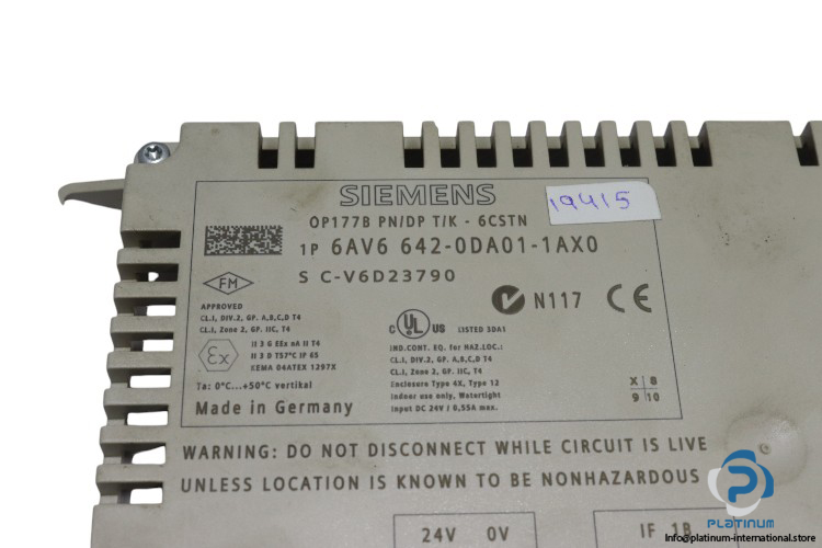 siemens-V6E81647-483_00934767-01-03_A5E00911040-2-circuit-board-(used)-8