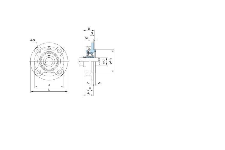 nachi-UCFCX06-round-flange-ball-bearing-unit-new-carton-4