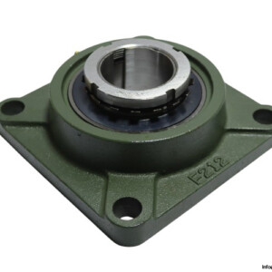 FK UKF 212+H2312 Four-Bolt Square Flange Unit