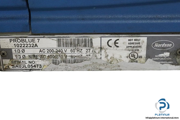 nordson-PROBLUE-7-adhesive-melter-used-5