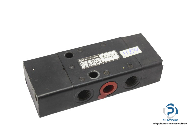 norgren-X4-2855-0M-000-Solenoid-Actuated-spool-valve-(Used)