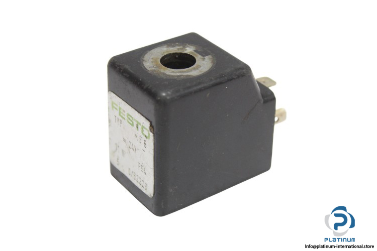festo-MSG-24V-11W-solenoid-coil-(used)
