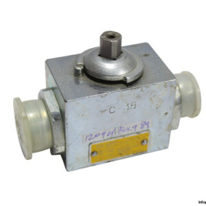 Bohmer Kugelhahne BHG V 008 3598 High-Pressure Block Ball Lever Valve