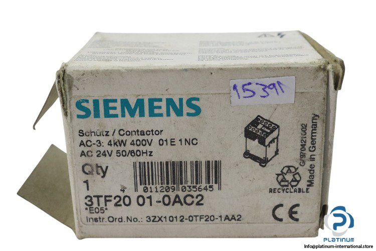 siemens-3TF2001-0AC2-contactor(new)