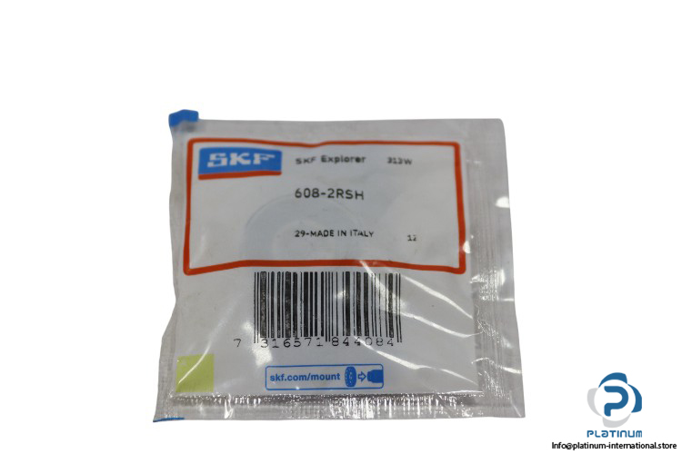 skf-608-2RSH-deep-groove-ball-bearing-new