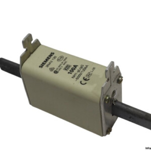 Siemens 3NA3 130 NH1 Gl/Gg 100A 500VAC LV HRC Fuse Link