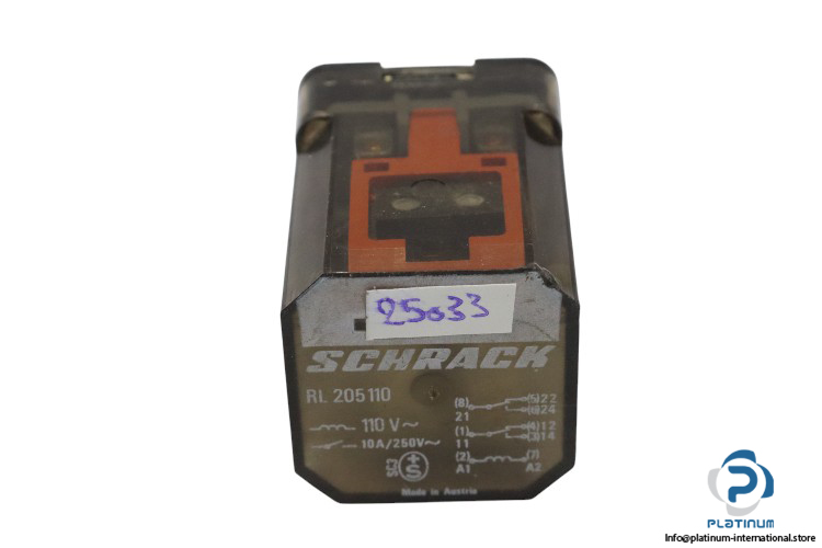 schrack-RL-205-110-interface-power-relay(used)-2