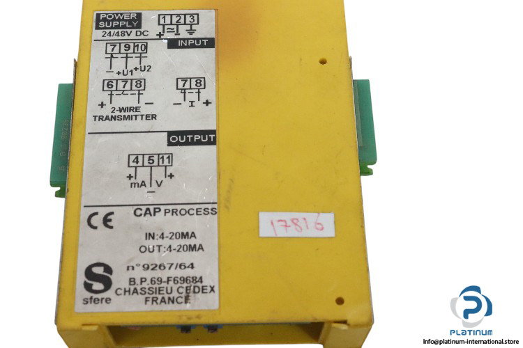 sfere-CHASSIEU-CEDEX-solid-state-relay-(used)-1