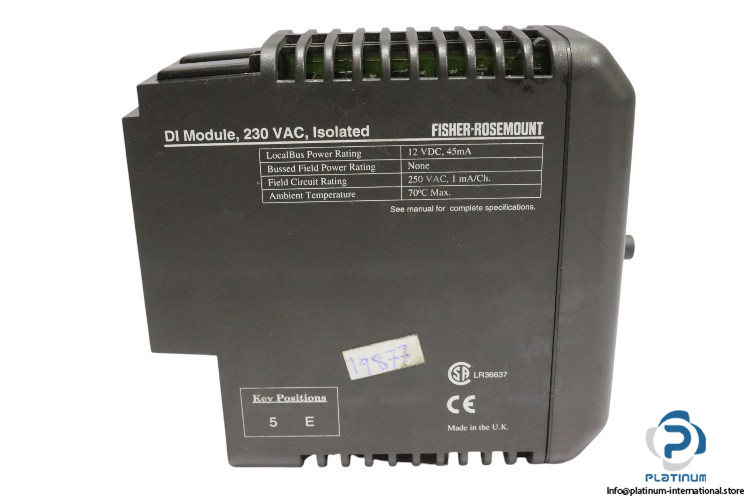 fisher-rosemount-KJ3001X1BA1-discrete-input-module-used-1